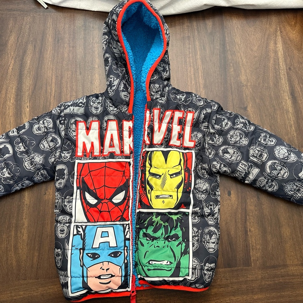 Marvel Reversible Coat 3T